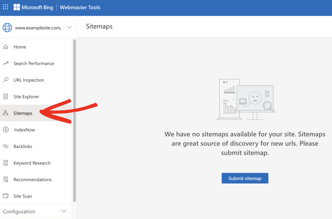 Bing Webmaster sitemap tool - how to submit your website to search engines