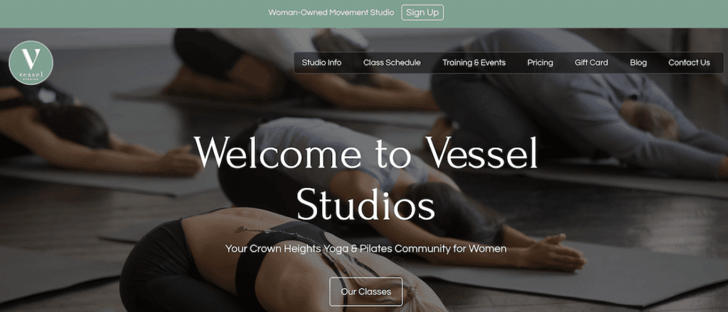 Personalized welcome page