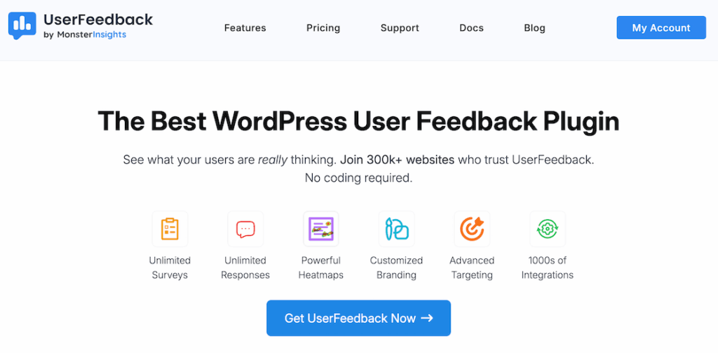 UserFeedback plugin homepage